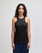 101CVC Womens Tank Top Crop (Black)