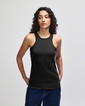 101CVC Womens Tank Top Crop (Black)