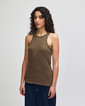 101CVC Womens Tank Top (Heather Army)