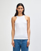 101CVC Womens Tank Top Front (White)