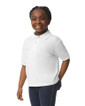 8800B DryBlend Youth Polo Side (White)