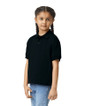8800B DryBlend Youth Polo Side (Black)