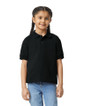 8800B DryBlend Youth Polo Front (Black)