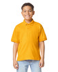 8800B DryBlend Youth Polo Front (Gold)