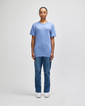 TR401 Tri-Blend Unisex Track T-Shirt (Athletic Blue)