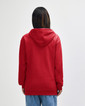 Adult Full Zip Hooded Sweatshirt 18600 (Red)