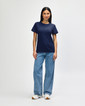 65000L Midweight Women's T-Shirt (Navy)