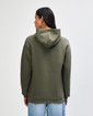 ReFlex Fleece Unisex Hoodie Back (Lieutenant)