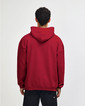ReFlex Fleece Unisex Hoodie Back (Cardinal)