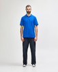 64800 Adult Pique Polo Full Length (Royal)