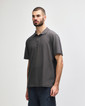 64800 Adult Pique Polo Side (Charcoal)