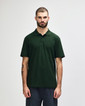 64800 Adult Pique Polo Front (Forest Green)