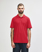 64800 Adult Pique Polo Front (Red)