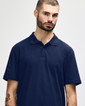 64800 Adult Pique Polo Close Up (Navy)