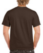 Gildan Adult Short Sleeve Crewneck T-Shirt 5000 (Dark Chocolate)