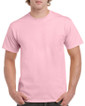 Gildan Adult Short Sleeve Crewneck T-Shirt 5000 (Light Pink)