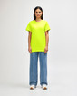 Gildan Adult Short Sleeve Crewneck T-Shirt 5000 (Safety Green)
