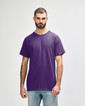 Gildan Adult Short Sleeve Crewneck T-Shirt 5000 (Purple)