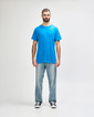 Gildan Adult Short Sleeve Crewneck T-Shirt 5000 (Sapphire)