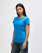 Ladies T-Shirt 5000L Side (Sapphire)