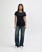 Ladies T-Shirt 5000L Full (Black)