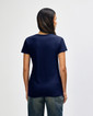 Ladies T-Shirt 5000L Back (Navy)