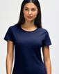 Ladies T-Shirt 5000L Close Up (Navy)