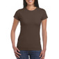 64000L Women's T-Shirt Front (Dark Chocolate)