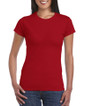 64000L Women's T-Shirt Front (Cherry Red)