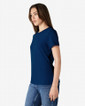64000L Women's T-Shirt Side (Navy)