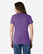 64000L Women's T-Shirt Back (Heather Purple)