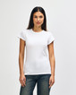 64000L Women's T-Shirt Front (White)
