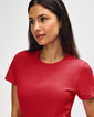 64000L Women's T-Shirt Close Up (Red)