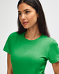 64000L Women's T-Shirt Close Up (Irish Green)