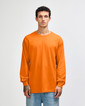Adult Long Sleeve T-Shirt 1304 (Orange)