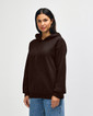 18500 Heavy Blend Fleece Adult Hoodie (Dark Chocolate)