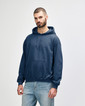 18500 Heavy Blend Fleece Adult Hoodie (Heather Dark Navy)