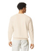 1466 Lightweight Adult Crewneck Sweatshirt Back (Ivory)