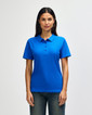64800L Women's Pique Polo Front (Royal)