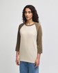 2003CVC Unisex Raglan T-Shirt (Heather Bone)