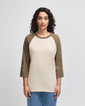 2003CVC Unisex Raglan T-Shirt (Heather Bone)