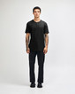 2004CVC Unisex Henley T-Shirt (Black)