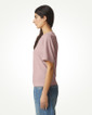 American Apparel 2006CVC Unisex Short Sleeve Henley T-Shirt (Heather Blush) American Apparel 2006CVC Unisex Short Sleeve Henley T-Shirt (Heather Blush)