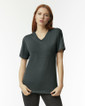 American Apparel 2006CVC Unisex Short Sleeve Henley T-Shirt (Heather Charcoal) American Apparel 2006CVC Unisex Short Sleeve Henley T-Shirt (Heather Charcoal)