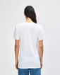 American Apparel 2006CVC Unisex Short Sleeve V-Neck T-Shirt (White)