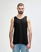 5200 Adult Tank Top Front (Black)