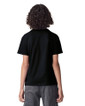 2001Y Fine Jersey Youth T-Shirt Back (Black)