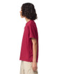 2001Y Fine Jersey Youth T-Shirt Side (Cranberry)