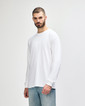 5400 Heavy Cotton Adult Long Sleeve T-Shirt (White)