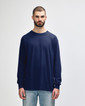 5400 Heavy Cotton Adult Long Sleeve T-Shirt (Navy)